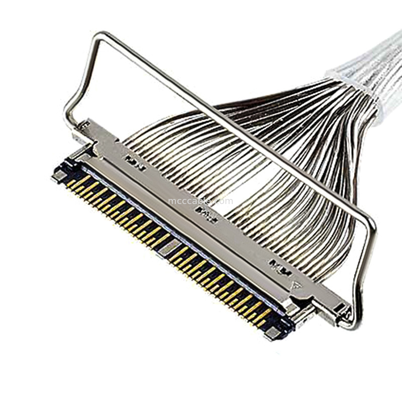 40P καλώδιο χωρίς κάλυψη 20978-040T-01 40pin lvds συνδετήρα 0,25 mm κλίση, οριζόντιος τύπος ζευγαρώματος