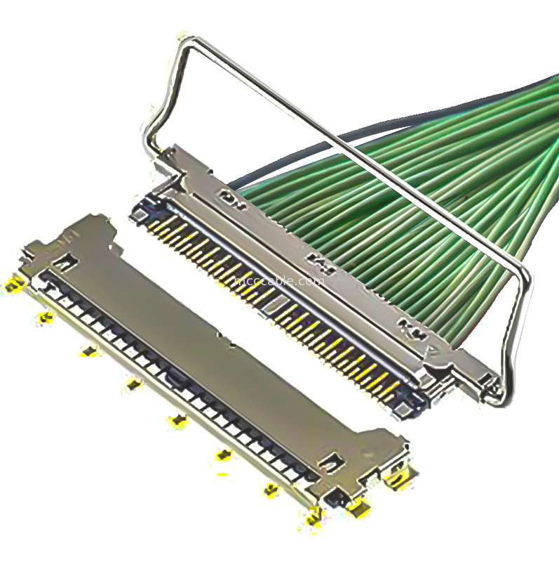 40P καλώδιο χωρίς κάλυψη 20978-040T-01 40pin lvds συνδετήρα 0,25 mm κλίση, οριζόντιος τύπος ζευγαρώματος
