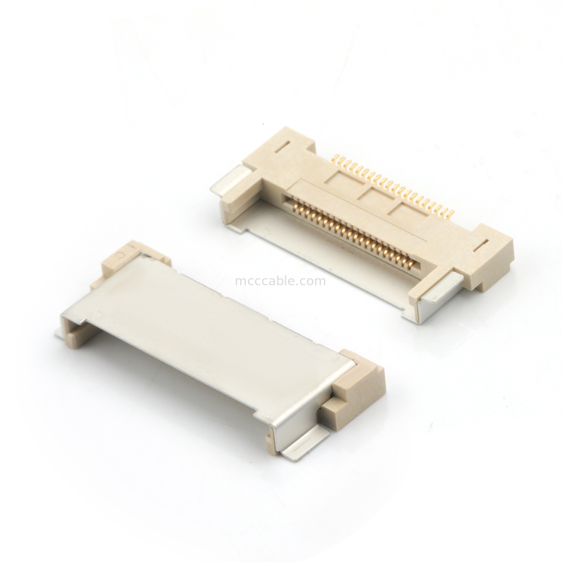 Καλώδιο LVDS 20143-020E-20F Micro Coaxial εναέριου καλωδίου συνδετήρα 0.5mm Pitch Για ηλεκτρονικό εξοπλισμό