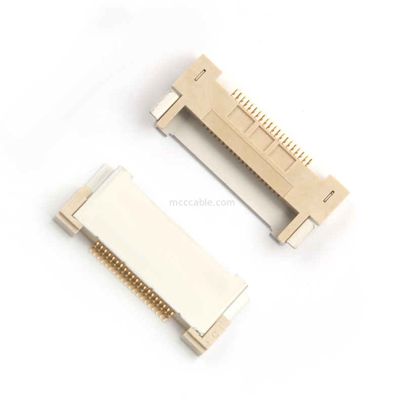 Καλώδιο LVDS 20143-020E-20F Micro Coaxial εναέριου καλωδίου συνδετήρα 0.5mm Pitch Για ηλεκτρονικό εξοπλισμό