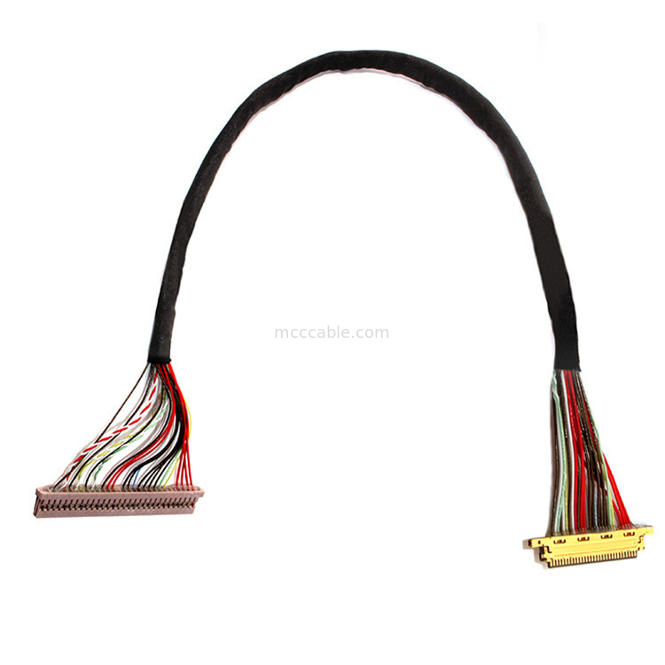 0.4mm / 1.25mm Πέλμα 30PIN έως 30PIN I 20453 Lvds καλώδιο για οθόνη LCD