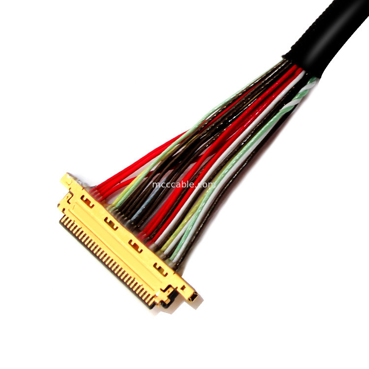 0.4mm / 1.25mm Πέλμα 30PIN έως 30PIN I 20453 Lvds καλώδιο για οθόνη LCD
