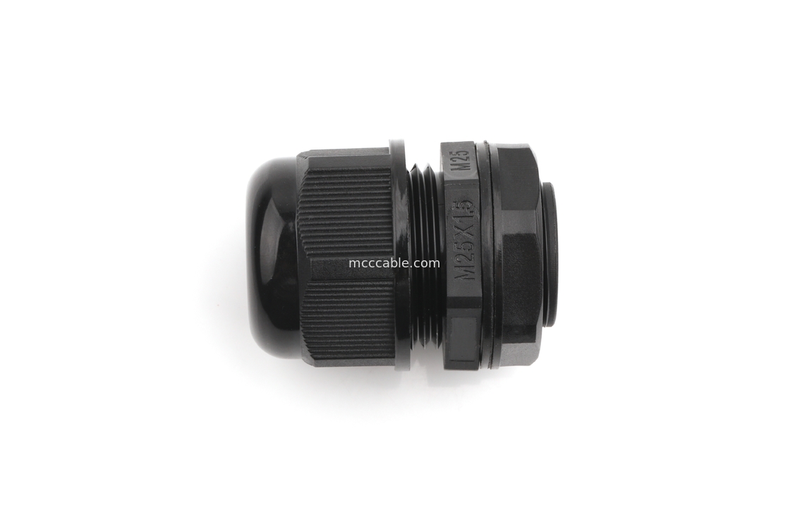 M25 Βιομηχανικό Αδιάβροχο Σύνδεσμο Shell με 3Pin / 4Pin / 6Pin / 7Pin / 8Pin Υποστηρίζει Προσαρμοσμένη επεξεργασία σύρματος OEM / ODM