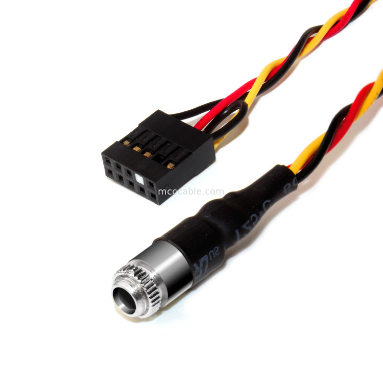 10POS 2.54MM ΕΠΙΓΡΑΦΉ 3.5MM Molex το 22-55-2101 ΠΙΣΣΏΝ ΕΠΙΤΡΟΠΉ ΤΟΠΟΘΕΤΟΎΝ τον ΑΚΟΥΣΤΙΚΌ JACK
