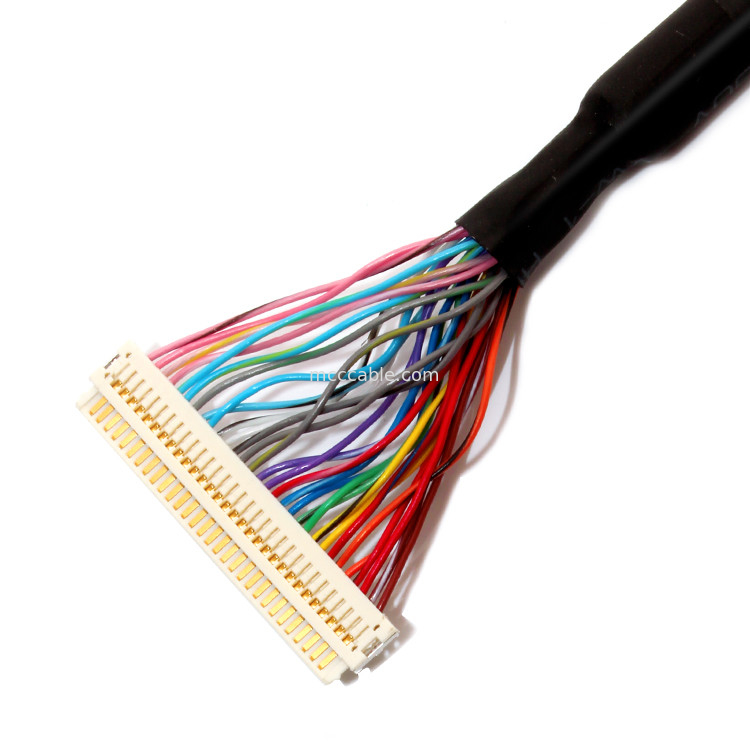 Συνέλευση καλωδίων ΩΡΩΝ 30PIN LVDS επέκτασης, η df19-δεκαετία του '30 στο ιδιαίτερο καλώδιο Lvds καλωδίων της df19-δεκαετίας του '30