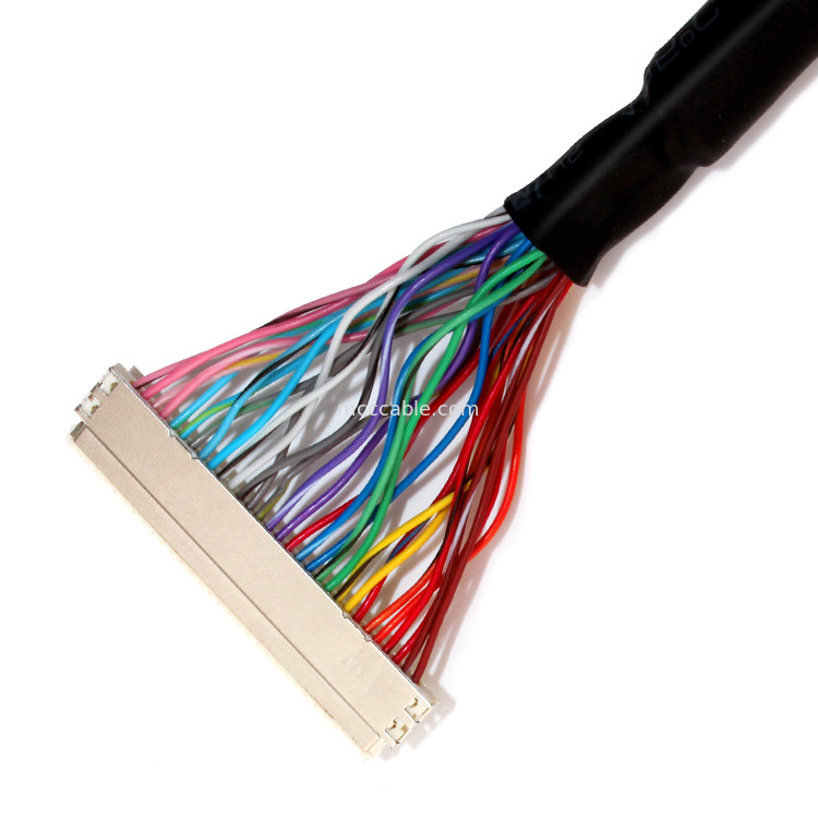 Συνέλευση καλωδίων ΩΡΩΝ 30PIN LVDS επέκτασης, η df19-δεκαετία του '30 στο ιδιαίτερο καλώδιο Lvds καλωδίων της df19-δεκαετίας του '30