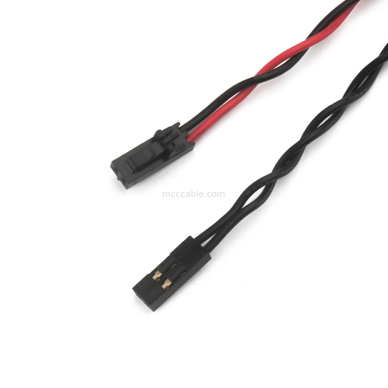 Bulgin Mpi002 28 κόκκινο μπλε οδηγημένο καλώδιο διακοπτών δύναμης D4 για Rl σε Molex 50579402