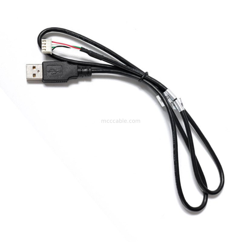 Καλώδιο επέκτασης Usb υψηλής ταχύτητας βουλωμάτων Π.Μ., σκοινί επέκτασης JST XHP 4 USB 2,0