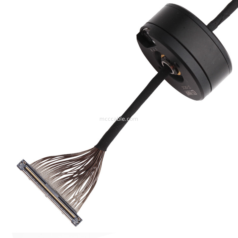 DF36C-50P-0.4SD στην πληροφορική συνέλευση 46AWG καλωδίων ρεύμα-2813C Lvds για τον αναρτήρα