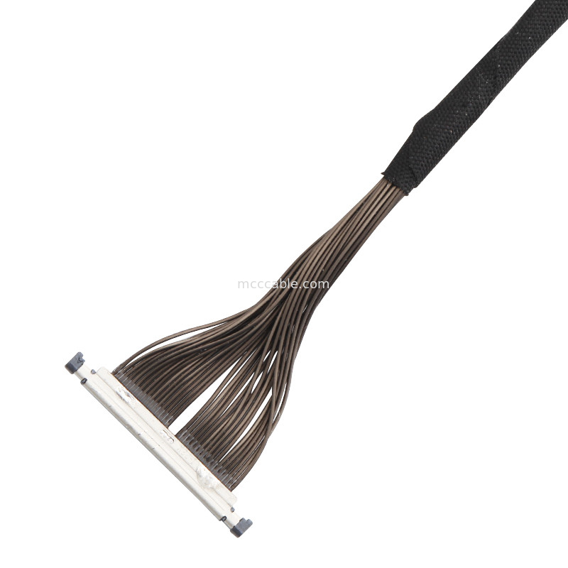 32 Pin Micro Coaxial Cable 0.3mm Pitch 20496-032T-40 Lvds Cable για Drone 32P συνδετήρα