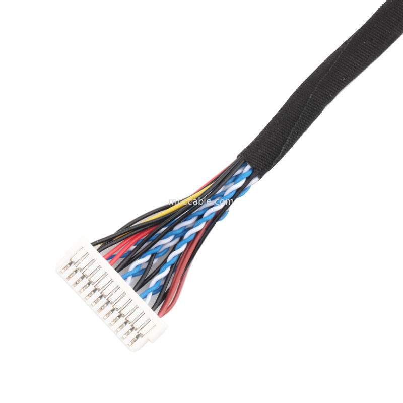 24pin MOLEX 504186-2400 30pin JAE FI-X30HL LCD LVDS Διάσκεψη καλωδίου