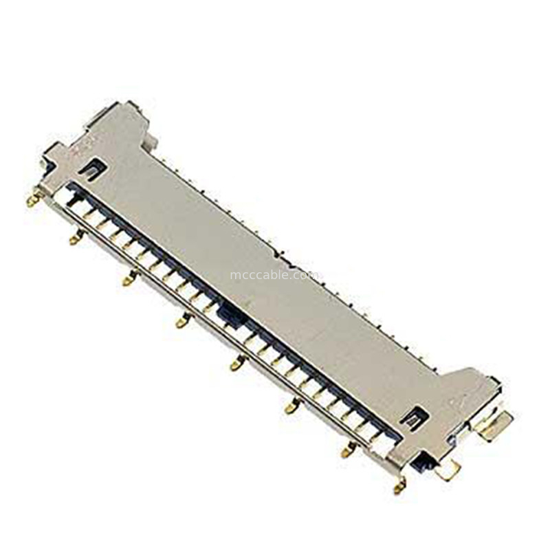 lvds οι τύποι 40 συνδετήρων καρφώνουν lvds το συνδετήρα 20977-040T 040E 01 οριζόντιος μικροϋπολογιστής-ομοαξονικός συνδετήρας τύπων ζευγαρώματος