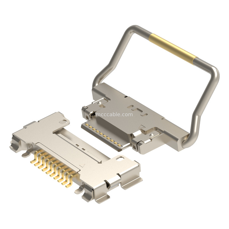 10p 20633-310T-01S Μικροεξαγωγικός συνδετήρας με μηχανική κλειδαριά