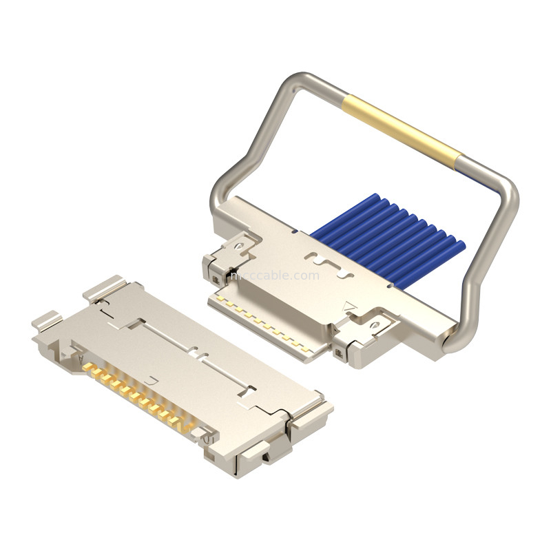 10p 20633-310T-01S Μικροεξαγωγικός συνδετήρας με μηχανική κλειδαριά