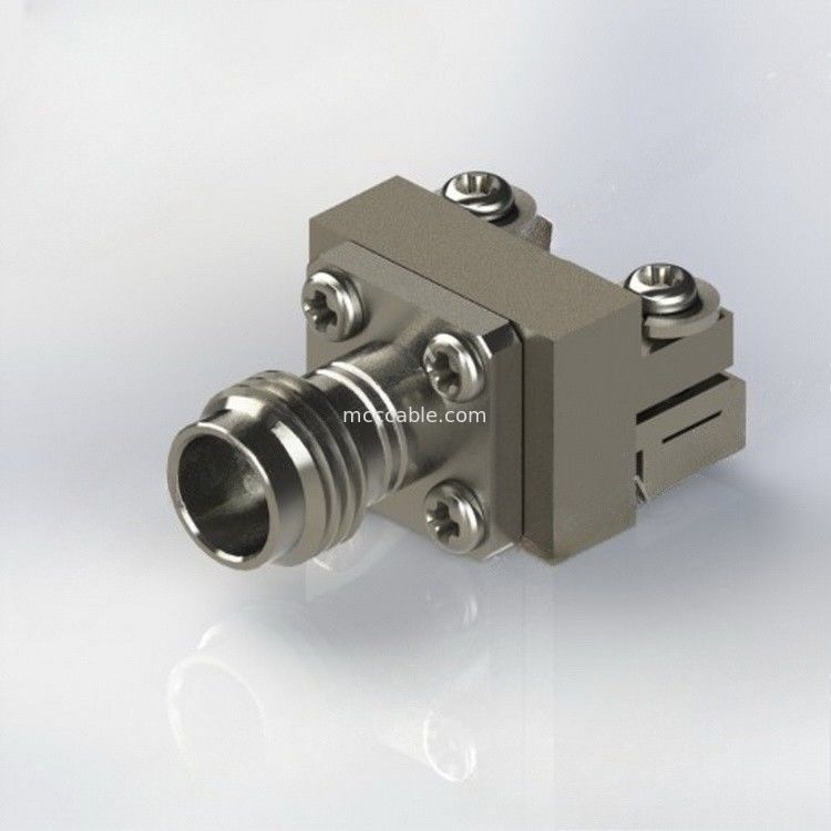 Ο ομοαξονικός συνδετήρας 1,85 διαφραγμάτων RF άκρη χιλ. Solderless τοποθετεί τον ευθύ συνδετήρα PCB RF