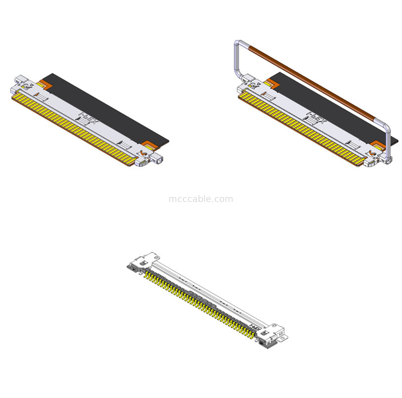 Lvds Cable VSF 20645-040T-01 40P 0.5mm Pitch για σύνδεση υγρής κρυστάλλου