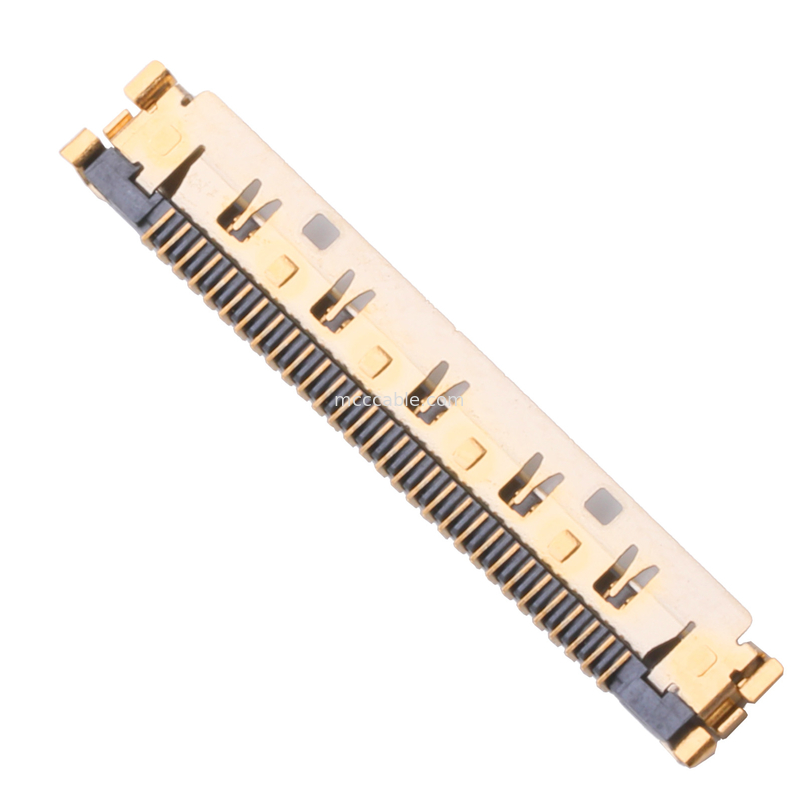 30 ομοαξονικός συνδετήρας 0.4mm πίσσα DF81D-30P-0.4SD μικροϋπολογιστών καρφιτσών Df81