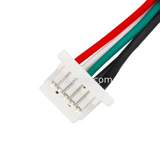 28AWG συνέλευση JST phr-5P καλωδίων λουριών των οδηγήσεων στην πίσσα SH1.0 5P 1.0mm