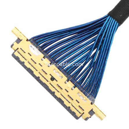 Μικρο-Κοασιαλ 20453-230T-03 έως 20453-230T-03 Lvds Edp Συγκρότημα καλωδίων 0,5mm Στροφή