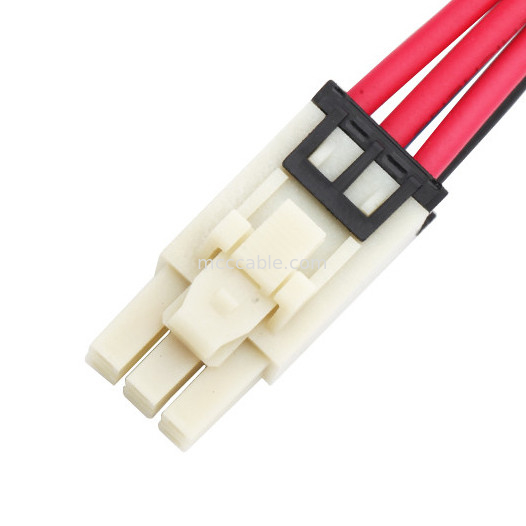 6 καρφίτσα 100mm συνέλευση καρφίτσα 1722582106 έως 4 TE 208130-1 Molex λουριών καλωδίων μήκους