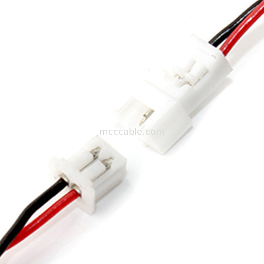 Λουρί 2pin JST PH2.0 καλωδίων συνήθειας για τον ηλεκτρικό συνδετήρα επίδειξης ποδηλάτων lvds