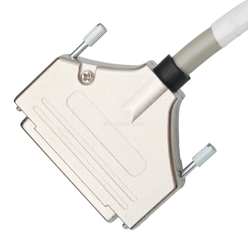 Hd D Sub Db50 Κουτί Ζινκ Σύνθετο Νικέλιο Επιχρισμένο με D-Sub Mdr Plug Od 90mm