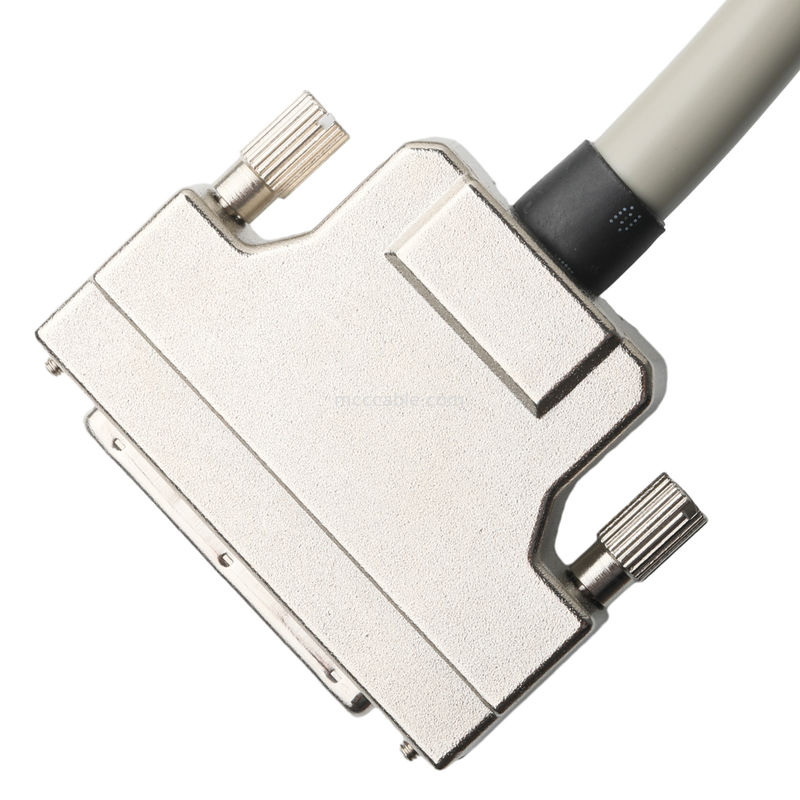 Hd D Sub Db50 Κουτί Ζινκ Σύνθετο Νικέλιο Επιχρισμένο με D-Sub Mdr Plug Od 90mm