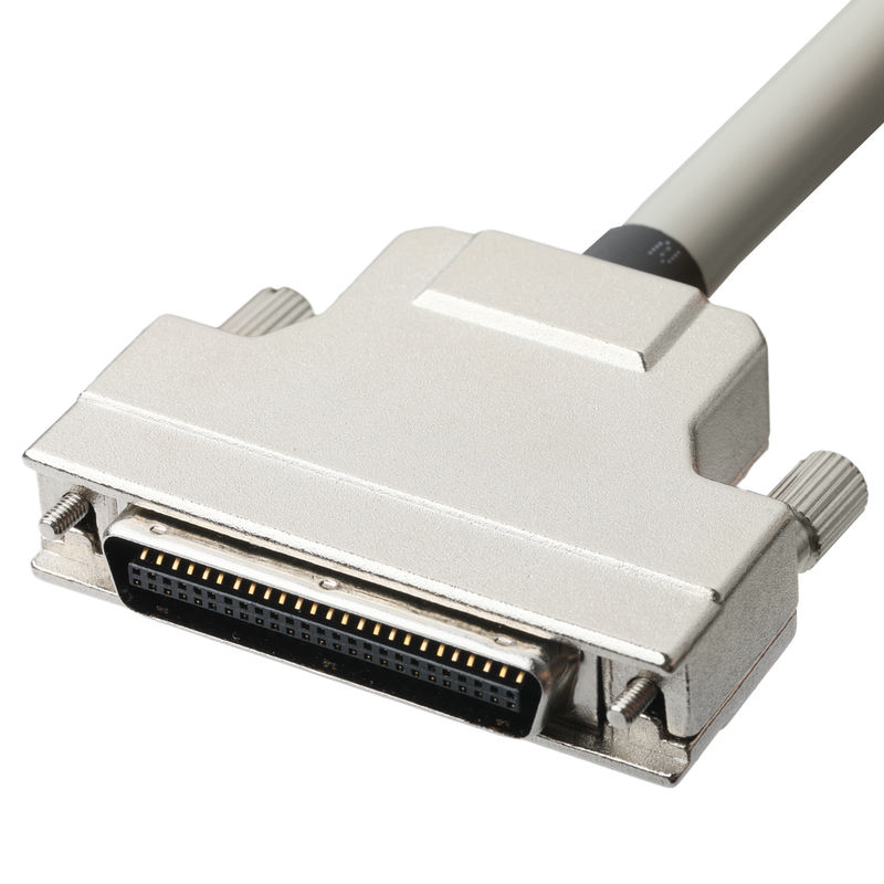 Hd D Sub Db50 Κουτί Ζινκ Σύνθετο Νικέλιο Επιχρισμένο με D-Sub Mdr Plug Od 90mm