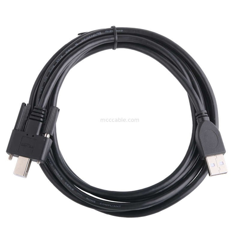 UL Δικτυακό καλώδιο συνδετήρα εκτυπωτή USB 2.0 τύπου Α έως τύπου Β