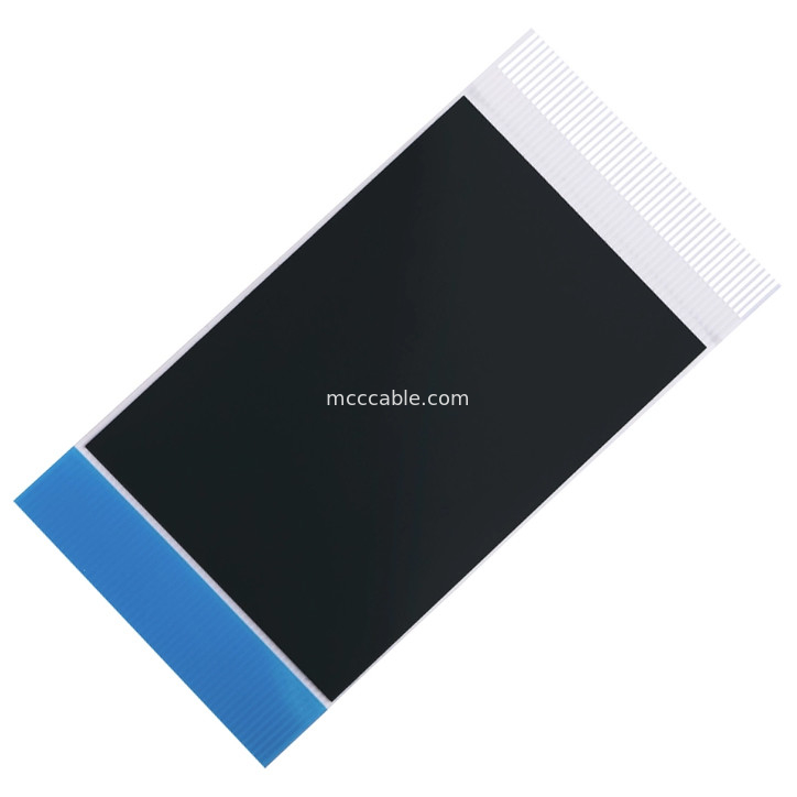 καλώδιο 50p Fpc Ffc πισσών 0.5mm που κονσερβοποιείται που καλύπτεται με το συνδετήρα καλωδίων προστατευτικών καλυμμάτων fpc