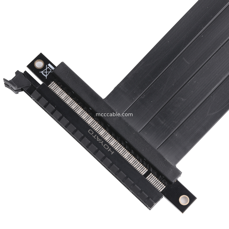 PCB Εξαιρετικά λεπτό κοακσιακό καλώδιο PCIE κάρτα γραφικών καλώδιο επέκτασης για μηχανές εξόρυξης