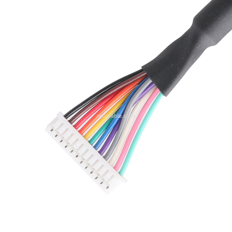 MX1.25-12P Συγκρότημα καλωδίων Lvds HSGWP/N 1025-H-12P-N-HF UL20276 28AWG*12C OD 5.5mm