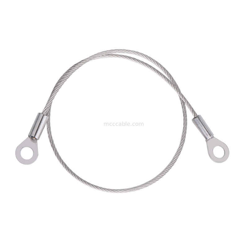 Ελαστικά καλώδια από ιμάντα από ανοξείδωτο χάλυβα, τρυπημένα σχοινιά ασφαλείας, αγωγές και άλλες εφαρμογές