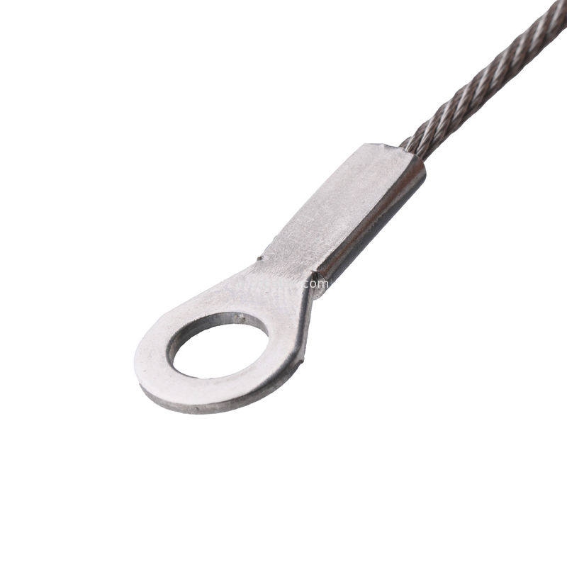 Ελαστικά καλώδια από ιμάντα από ανοξείδωτο χάλυβα, τρυπημένα σχοινιά ασφαλείας, αγωγές και άλλες εφαρμογές