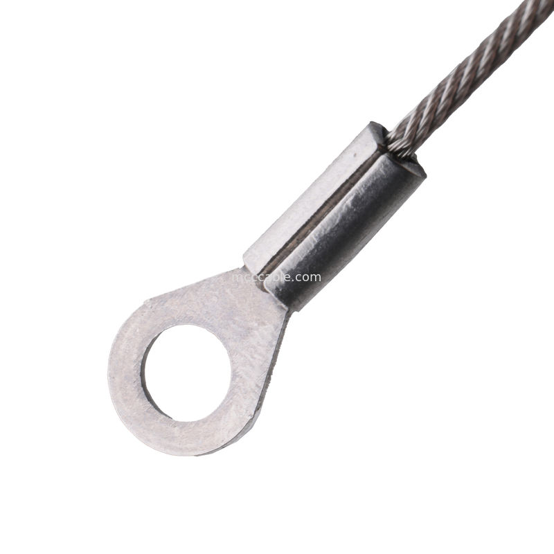 Ελαστικά καλώδια από ιμάντα από ανοξείδωτο χάλυβα, τρυπημένα σχοινιά ασφαλείας, αγωγές και άλλες εφαρμογές