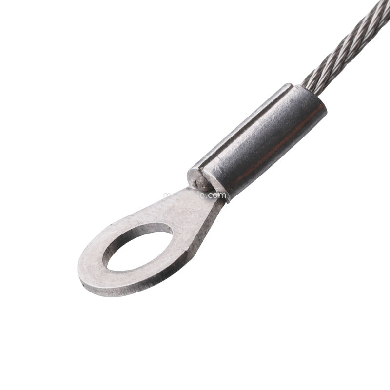 Ελαστικά καλώδια από ιμάντα από ανοξείδωτο χάλυβα, τρυπημένα σχοινιά ασφαλείας, αγωγές και άλλες εφαρμογές