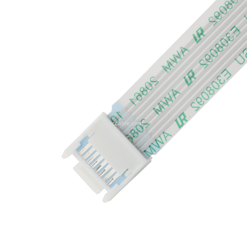 ROHS FFP/FPC 6Pin Λευκό IS100-L08T-C46-C έως HS100-L08N-N62 Μαύρο Πίτσα 1,0 mm OEM/ODM