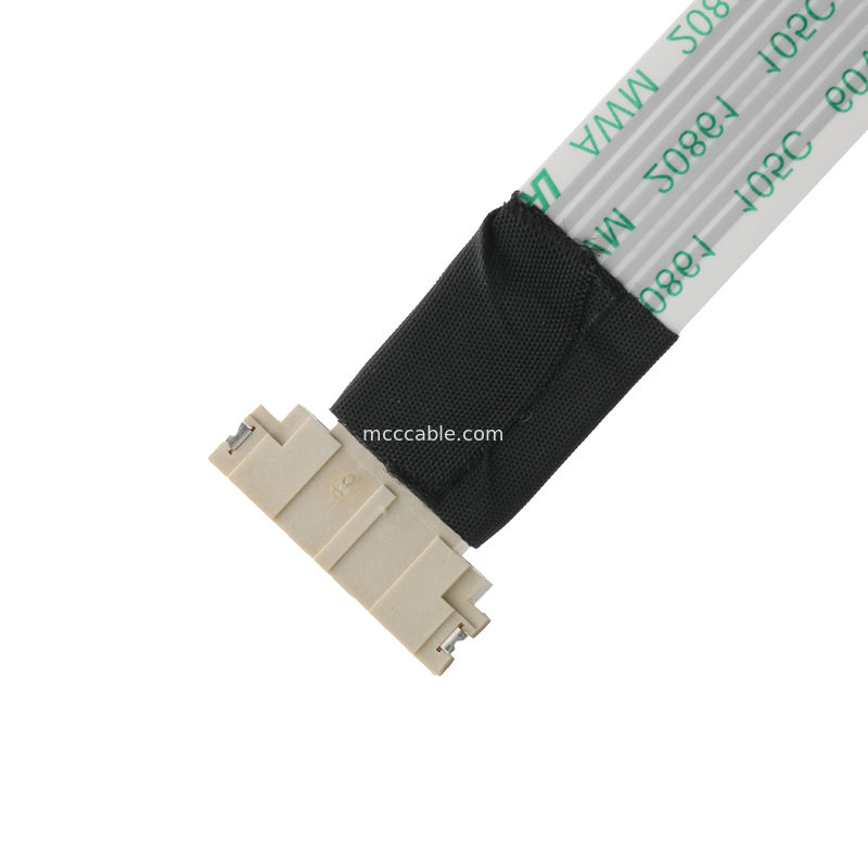 ROHS FFP/FPC 6Pin Λευκό IS100-L08T-C46-C έως HS100-L08N-N62 Μαύρο Πίτσα 1,0 mm OEM/ODM