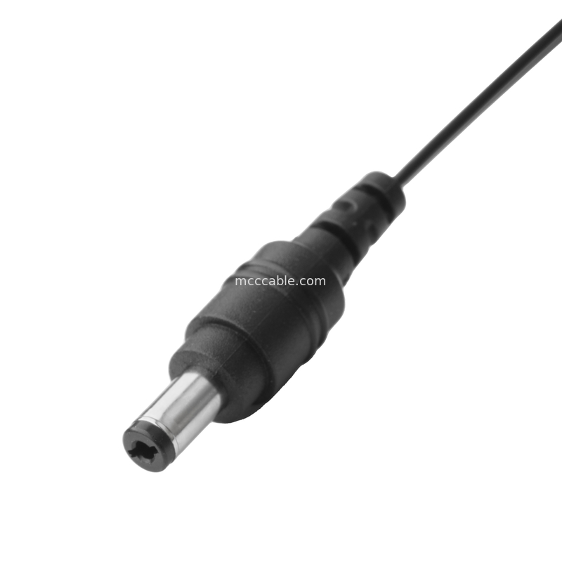 DC Plug 2.1*5.5mm Τύπος συγκόλλησης PVC Εμφάνιση Τυποποίηση σε TE Μπλε Σώμα 2P Γυναικείο καλώδιο σύνδεσης