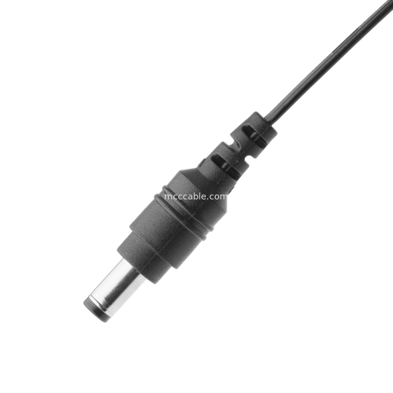 DC Plug 2.1*5.5mm Τύπος συγκόλλησης PVC Εμφάνιση Τυποποίηση σε TE Μπλε Σώμα 2P Γυναικείο καλώδιο σύνδεσης
