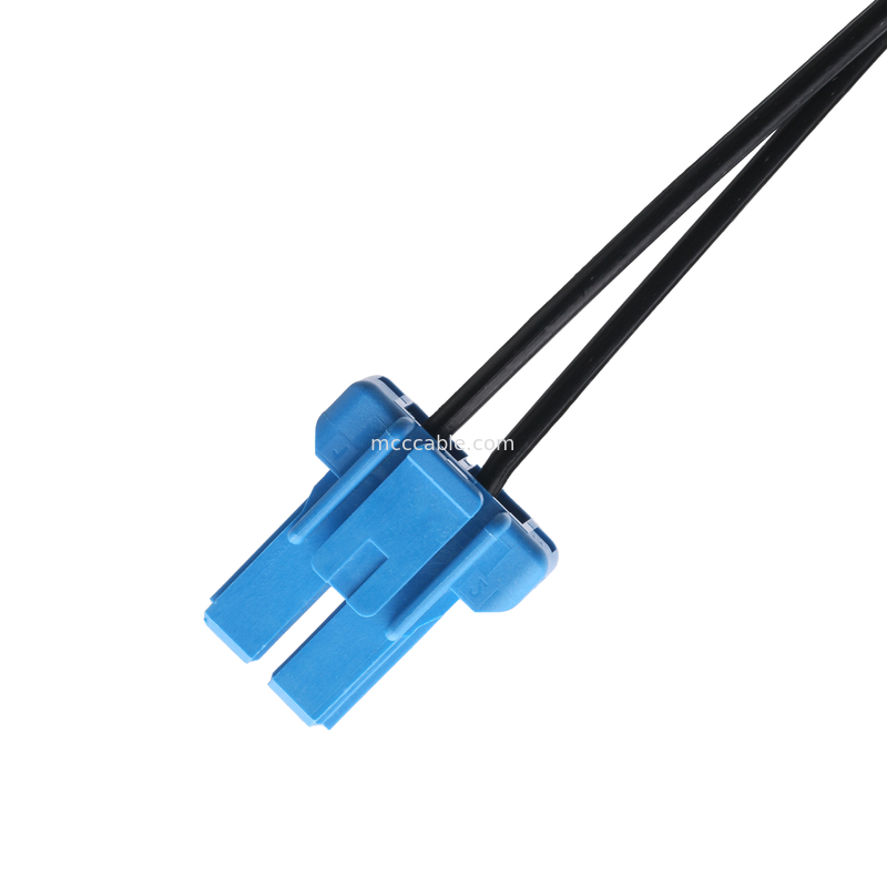 DC Plug 2.1*5.5mm Τύπος συγκόλλησης PVC Εμφάνιση Τυποποίηση σε TE Μπλε Σώμα 2P Γυναικείο καλώδιο σύνδεσης