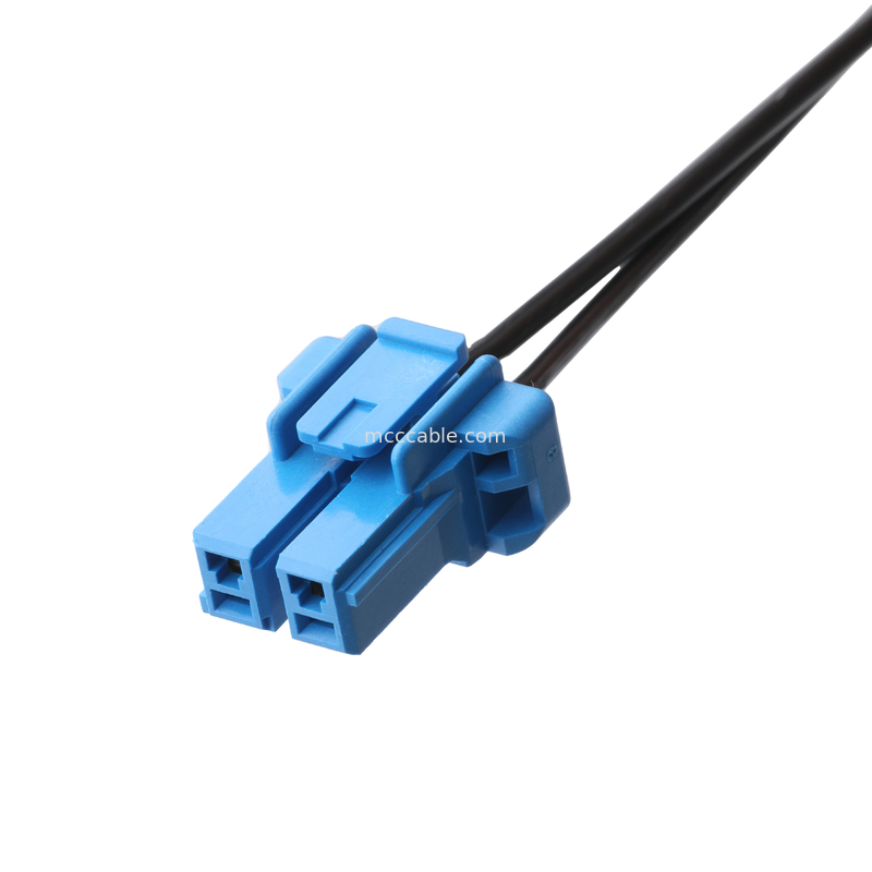 DC Plug 2.1*5.5mm Τύπος συγκόλλησης PVC Εμφάνιση Τυποποίηση σε TE Μπλε Σώμα 2P Γυναικείο καλώδιο σύνδεσης