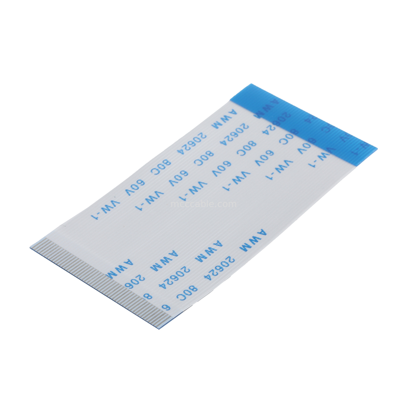 καλώδιο 50p Fpc Ffc πισσών 0.5mm που κονσερβοποιείται που καλύπτεται με το συνδετήρα καλωδίων προστατευτικών καλυμμάτων fpc