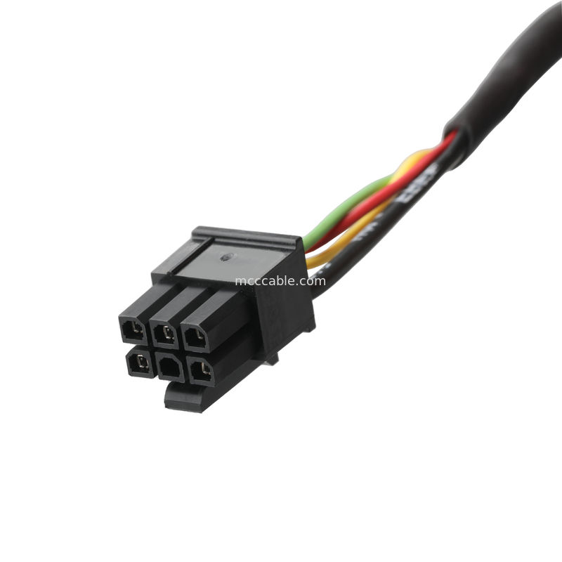 LVDS CABLE HSG 43025-0600 Picth 3.0mm MX προς HSG 43025-0200 και RV1.25-4 συνδετήρα OEM/ODM μήκος καλωδίου Προσαρμόστε