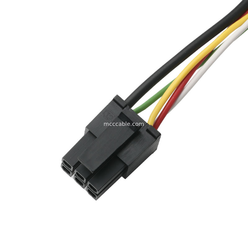 LVDS CABLE HSG 43025-0600 Picth 3.0mm MX προς HSG 43025-0200 και RV1.25-4 συνδετήρα OEM/ODM μήκος καλωδίου Προσαρμόστε