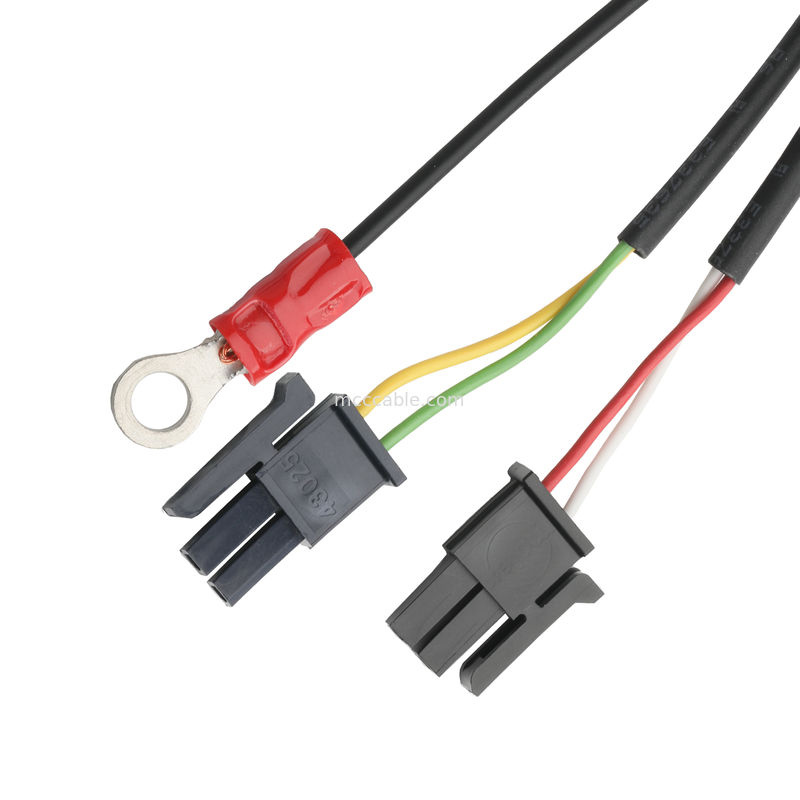 LVDS CABLE HSG 43025-0600 Picth 3.0mm MX προς HSG 43025-0200 και RV1.25-4 συνδετήρα OEM/ODM μήκος καλωδίου Προσαρμόστε