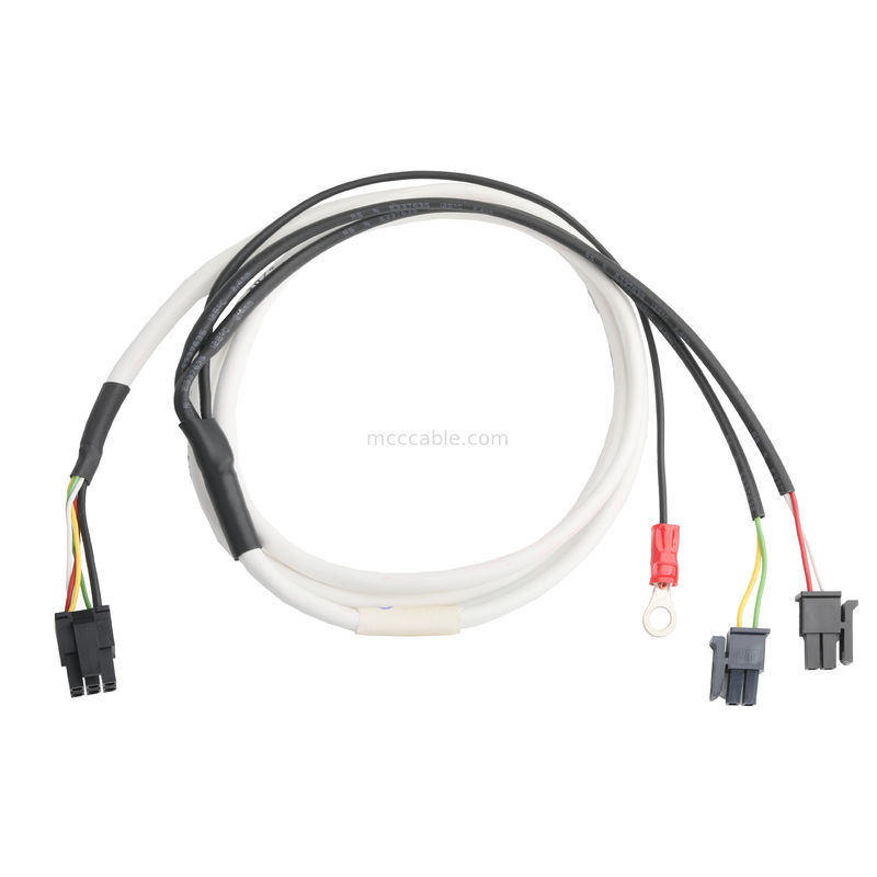 LVDS CABLE HSG 43025-0600 Picth 3.0mm MX προς HSG 43025-0200 και RV1.25-4 συνδετήρα OEM/ODM μήκος καλωδίου Προσαρμόστε