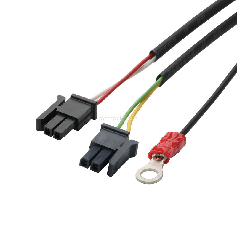 LVDS CABLE HSG 43025-0600 Picth 3.0mm MX προς HSG 43025-0200 και RV1.25-4 συνδετήρα OEM/ODM μήκος καλωδίου Προσαρμόστε