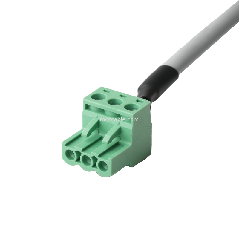ΔΙΑΤΑΠΤΕΡΟ ΚΑΒΕΛΟΥ LVDS DB-15P FEMALE σε HSG 43025-0800 8P και 691352710003 3P Πράσινο αρσενικό τερματικό Δικτύωμα συνδέσμου OEM/ODM