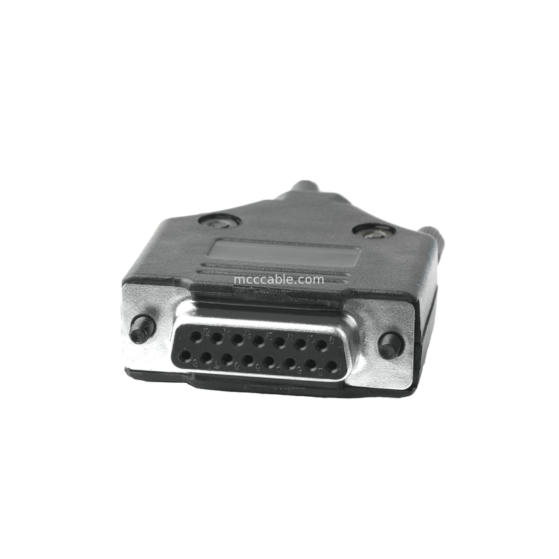 ΔΙΑΤΑΠΤΕΡΟ ΚΑΒΕΛΟΥ LVDS DB-15P FEMALE σε HSG 43025-0800 8P και 691352710003 3P Πράσινο αρσενικό τερματικό Δικτύωμα συνδέσμου OEM/ODM